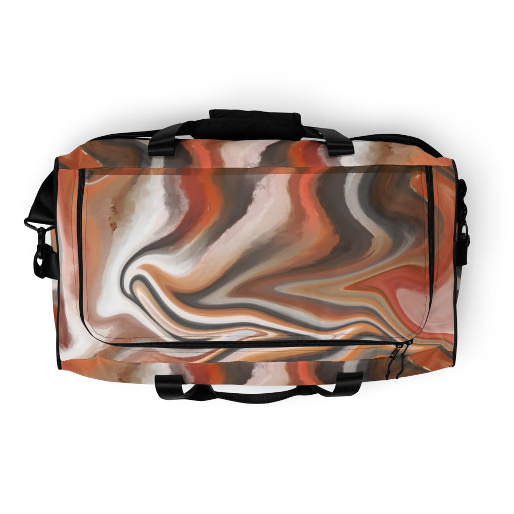 Earthly Swirls Duffle Bag