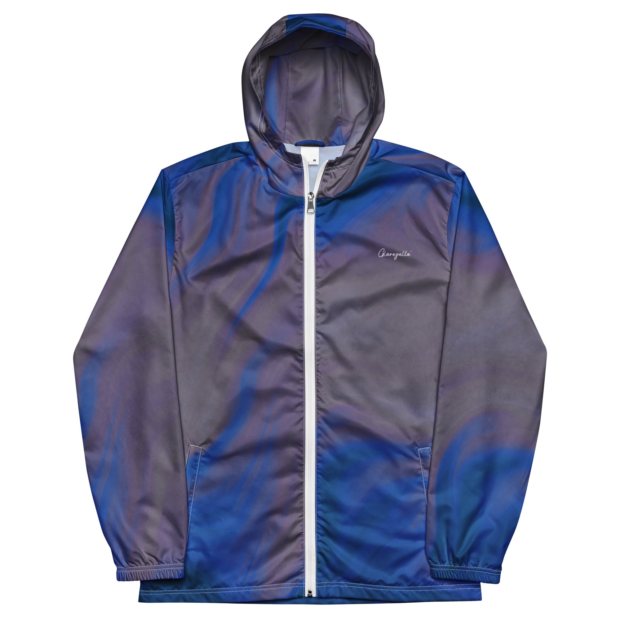 Blazing Blue Windbreaker