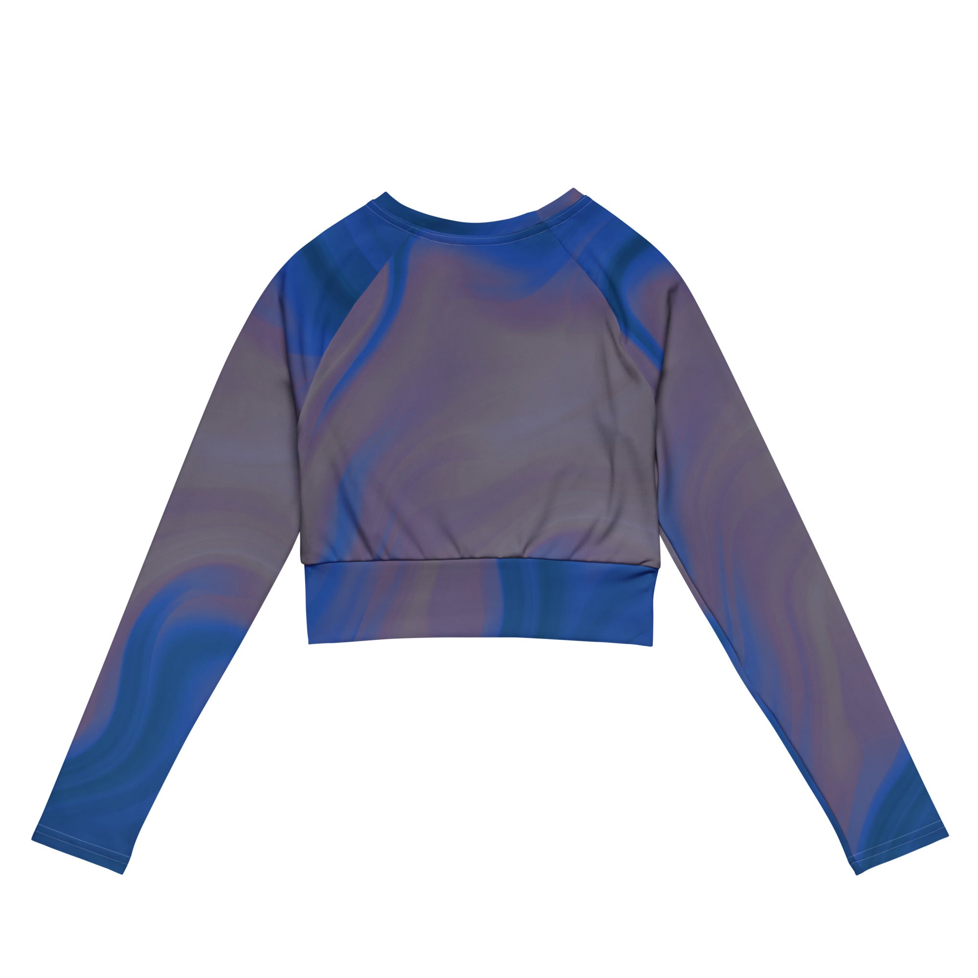 Blazing Blue Crop Top