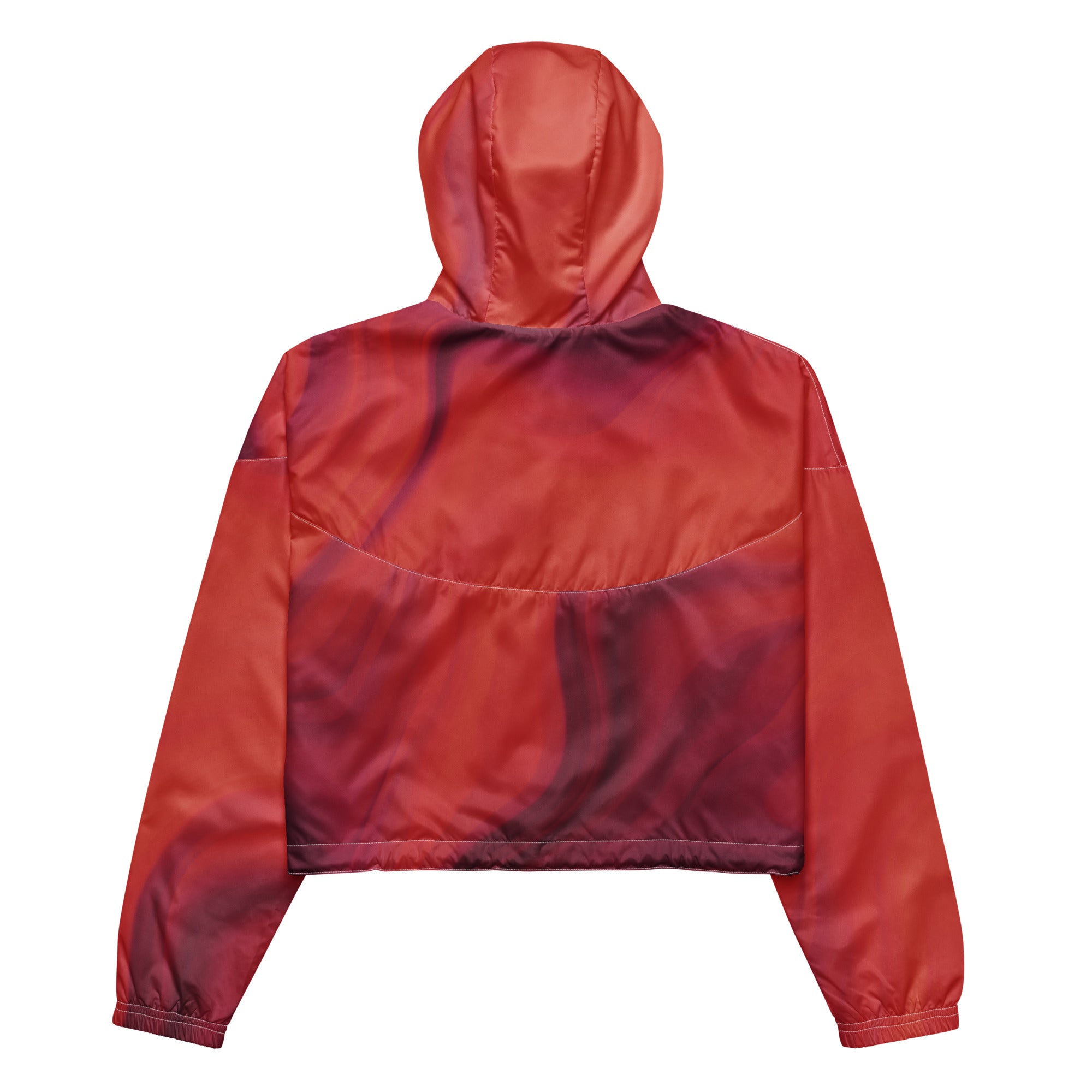 Blazing Cropped Windbreaker